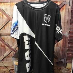 Dodge Ram Domestic,not domesticated Jersey~Ford on Sleeve?~EUC~Dodge Tru…